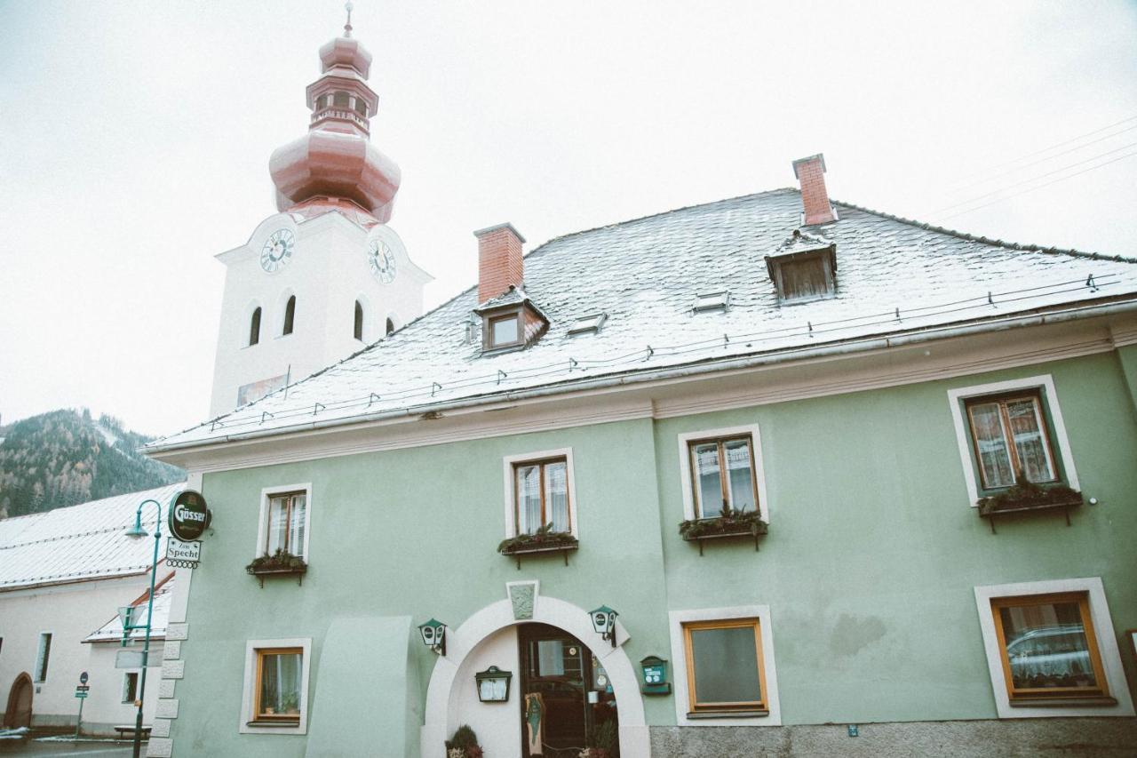 Gasthof Zum Gruenen Specht Oberzeiring Exteriér fotografie